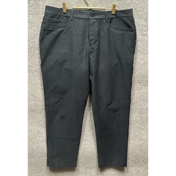 lululemon athletica Other - Lululemon ABC Pants Men 36x28 Charcoal Utilitech Classic Fit Performance Chino